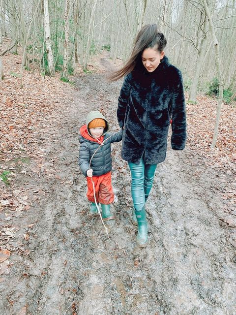 Short ladies wellies